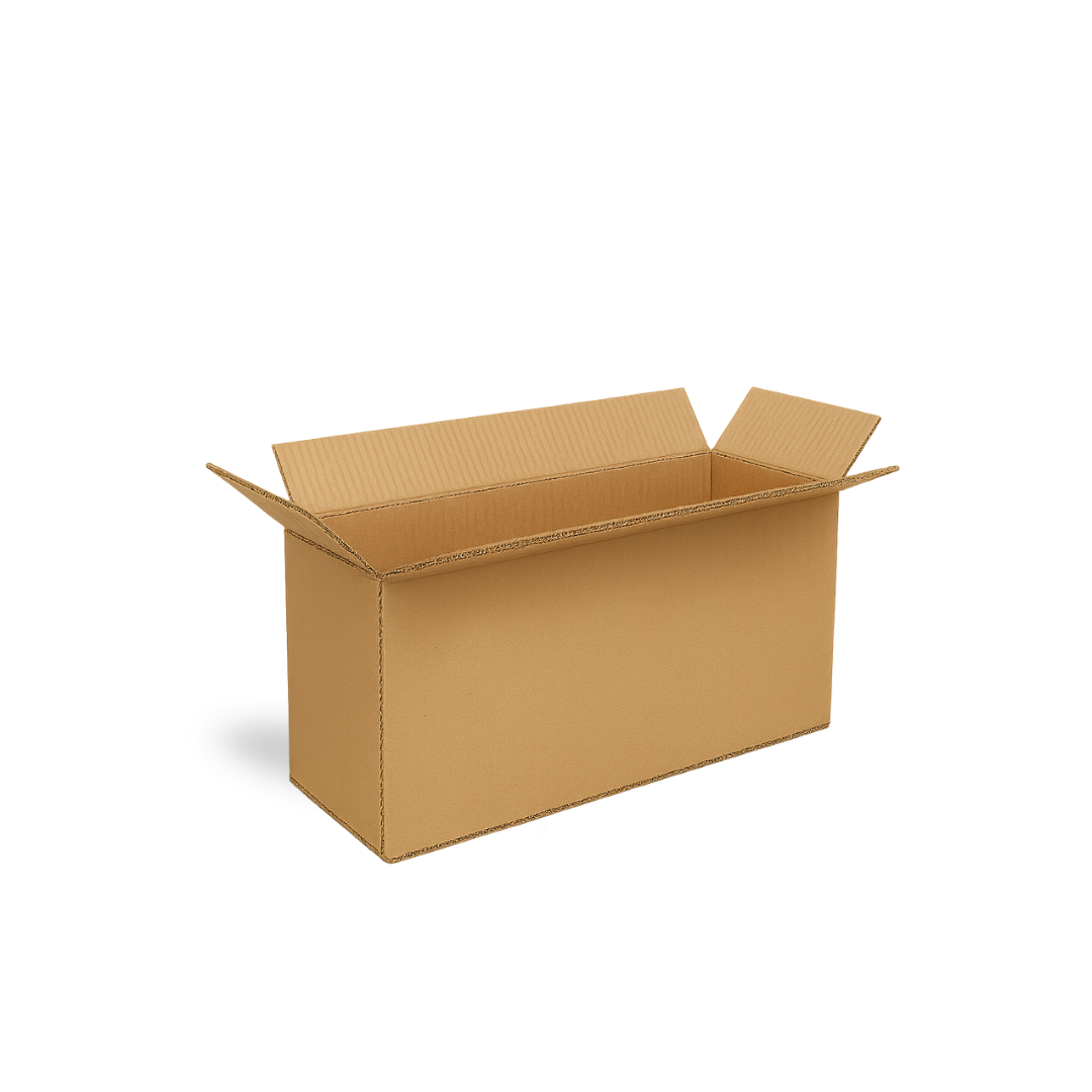 Caja de cartón americana de doble canal