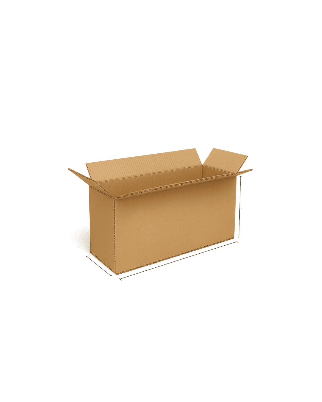 Capsa de cartó americana canal doble